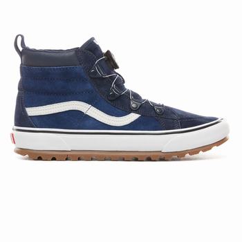 Férfi Vans Sk8-Hi MTE Boa Magasszárú Cipő VA0592168 Sötétkék/Fehér